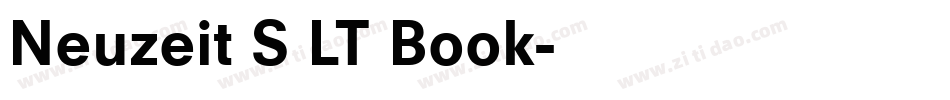 Neuzeit S LT Book字体转换